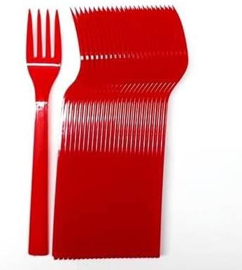 Marifetlerim - Kırmızı Çatal 25 Adet