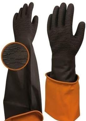 Boy Bulaşık Eldiveni 60 cm Beybi H2-60 EXT Latex Endüstriyel çok Amaçlı Eldiven