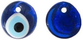Marifetlerim - Delikli Cam Nazar Boncuğu 4 cm 1 Adet