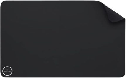 Deer Siyah Professional Oyuncu Gaming Mouse Pad,Ofis Mouse Pad, Kaydırmaz Taban Mouse Pad, Su Geçirmez Mouse Pad (35x28 M)