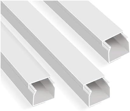 4 Metre (25x16) | Kendinden Yapışkanlı Kablo Kanalı | 4m (10 Adet x 40cm) | Kablo Gizleyici