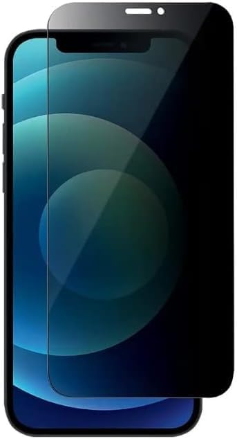 iPhone 12 / 12PRO ile Uyumlu Hayalet 6D CAM Ekran Koruyucu, 12 / 12PRO Privacy Ekran Koruyucu Kırılmaz