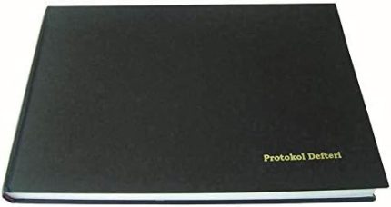 Hasta Kayıt Protokol Defteri Ciltli 96 Yapr