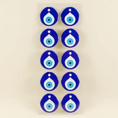 VİTRİNİ Nazar Boncuğu Sticker 10 Adet 2.8 cm X 2.9 cm