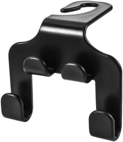 Araç İçi Koltuk Arkası Organizer | 4'ü 1 Arada Kanca, Çanta Askısı, Telefon Tutucu | Evrensel Koltuk Kancası | Araba Düzenleyici Askı Aparatı