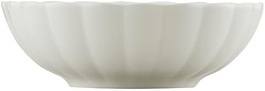 Porselen Bone Luz Form 27 Parça 6 Kişilik Yemek Takımı Beyaz - Görsel 5