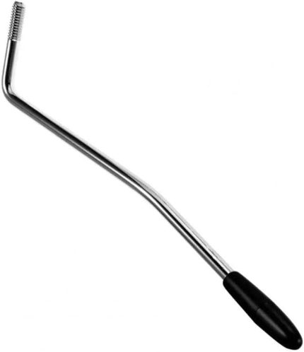 48MMBK 4.8 mm. Elektro Gitar Tremolo Kolu Krom - Siyah Uçlu