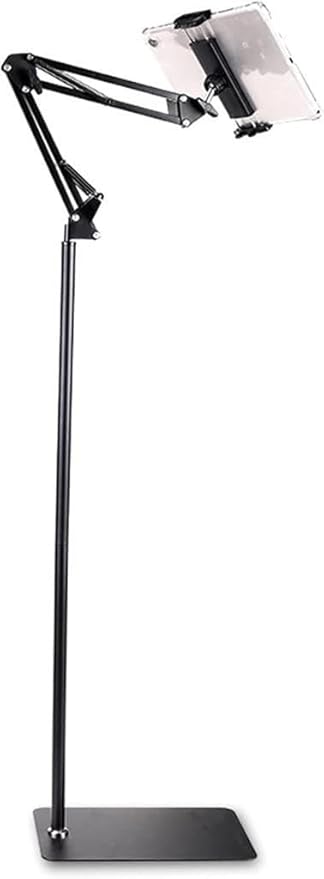 Metal Ayaklı Ayarlanabilir Teleskopic 3Eklemli Profesyonel Tablet Tutucu Stand Telefon Tutucu