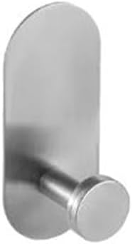 Kendinden Yapışkanlı Metal Askılık Tekli Krom