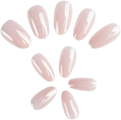 Beauty Takma Tırnak Seti & Zararsız Yapıştırıcı Hailey Bieber Rengi