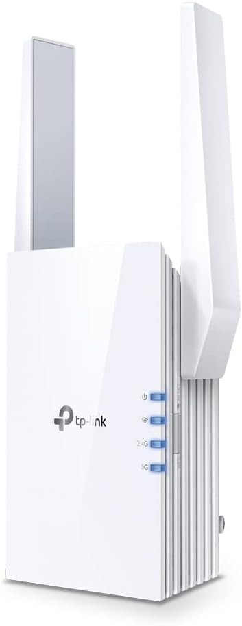 RE705X, AX3000 Mbps Wi-Fi 6 Menzil Genişletici, Geniş Bant Güçlendirici, 1 Gigabit Bağlantı Noktalı Hotspot, 160 MHz Kanallar, Dahili Access Point Modu