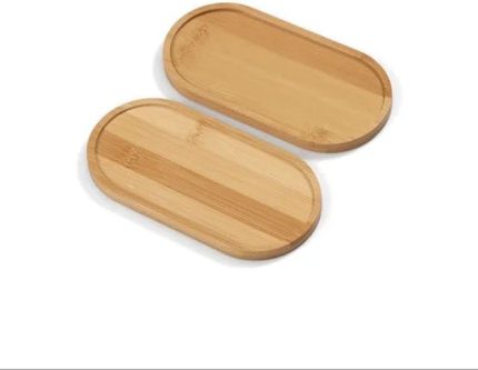 Home Bambu Yağdanlık Altı, Sızıntı Önleyici, Dayanıklı ve Şık Tasarım, Mutfak Aksesuarı