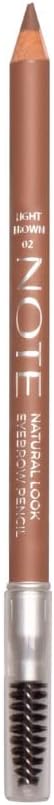 Natural Look Eyebrow Pencil 02 Light Brown Kaş Kalemi, Kahverengi