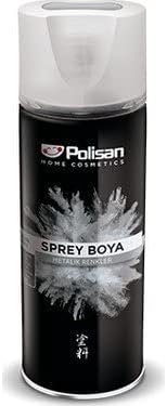 Akrilik Sprey Boya 400 ml Metalik Gri