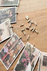 Ahşap Mandal Seti, Fotoğraf ve Süsleme için, 50 Adet, Doğal