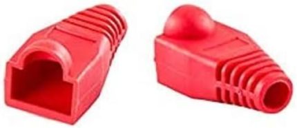 SL-RJ40 RJ45 25 Li Paket Kırmızı Jack Kılıfı