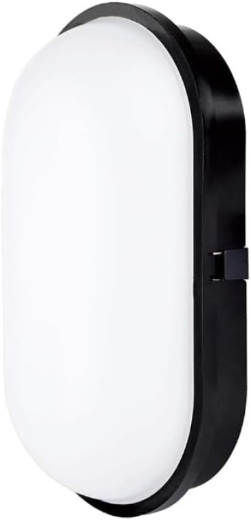 GEÇİRMEZ 20W SİYAH KASA GÜN IŞIK 4200K BAHÇE TERAS BANYO İÇ DIŞ MEKAN LED IŞIK 2000LM (1 ADET)