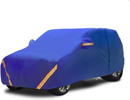 Sportage SUV 2019-2024 Ile Uyumlu Araba Brandası, Rüzgar Geçirmez Su Geçirmez Ve Kir Geçirmez Koruyucu Kılıf(Blue)
