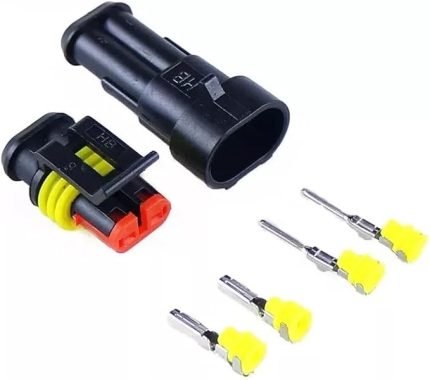 Pin Su Geçirmez Konnektör Takımı Kablosuz (10)