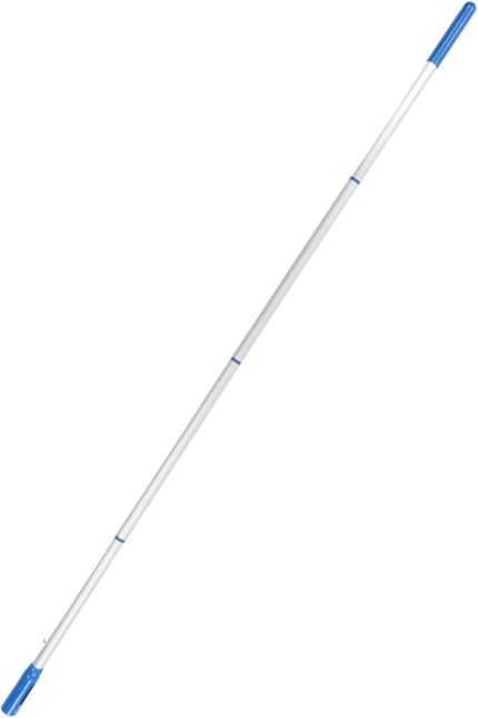 4 Bölüm Teleskopik Yüzme Havuzu Direği, 1.6m Alüminyum Havuz Temizleme Çubuğu, Yüzme Havuzu Direği Temizleme Aksesuarları Skimmer Ağları, Vakum Başlıkları ve Fırçalar için