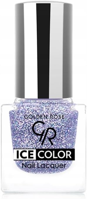 Rose Ice Color Nail Lacquer Glitter No:223 - Oje