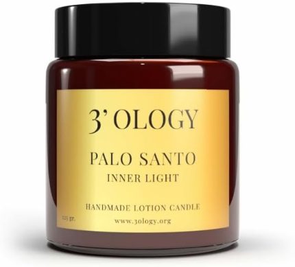 Palo Santo Inner Light Handmade Lotion Candle, 125 gr