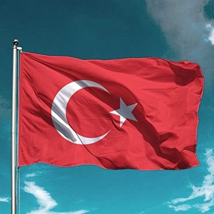 Türk Bayrağı 150x225 cm Alpaka Kumaş