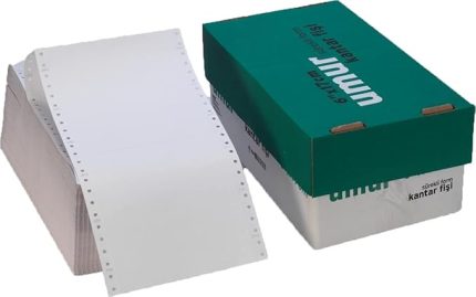 3/N Kantar Fişi, 6"X17 cm, 1000'Lik