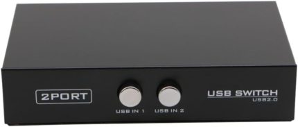 2 Port Yazıcı Printer Usb Çoklayıcı Switch Splitter Hub