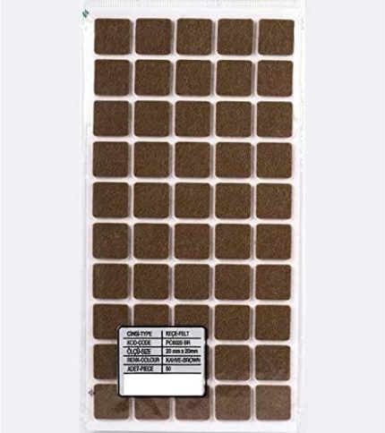 Yapışkanlı Keçe 20 * 20mm
