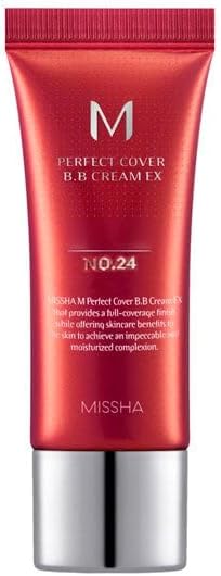 Mükemmel Kapatıcılık Sunan Çok Fonksiyonlu M Perfect Cover BB Cream Ex SPF42 PA+++ No.24 (20ml)