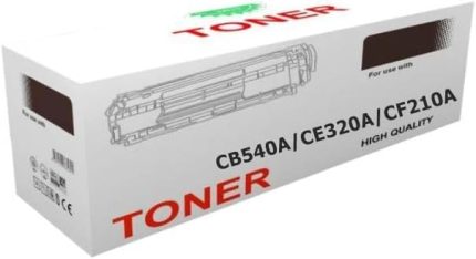 UYUMLU CB540A/CE320A/CF210A Çipli Siyah Muadil Toner
