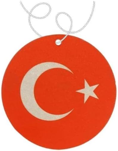 Araç Asma Koku Türk Bayrağı Tasarım 5li Paket