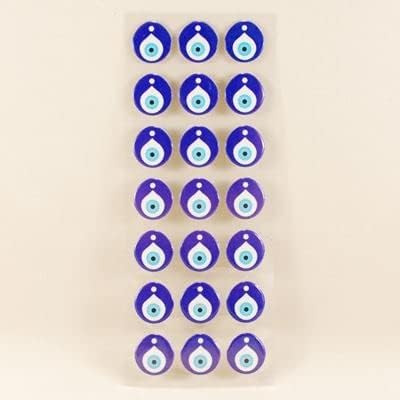 VİTRİNİ Nazar Boncuğu Sticker 21 Adet 1.8 cm X 1.9 cm