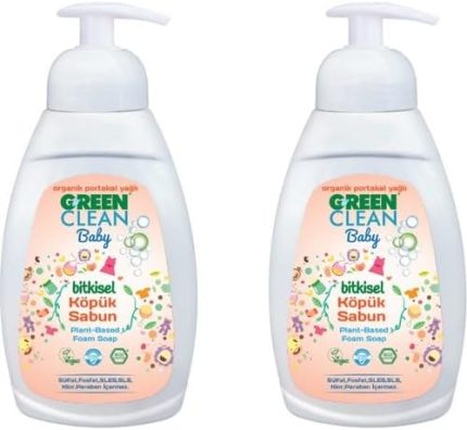 Clean Baby Köpük Sabun 450 ml x 2 Adet