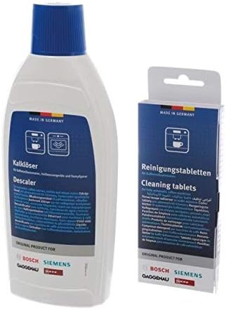 Kahve Espresso Makinesi Bakım Seti/Temizleyici tablet+Kireç çöz.