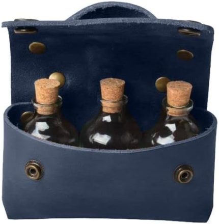 Deri Baharatlık Mavi, Dayanıklı Kamp Ekipmanları, Kamp Aksesuarları, Açık Hava Sporları, Doğa Sporları, Yürüyüş, Sırt Çantasıyla Seyahat