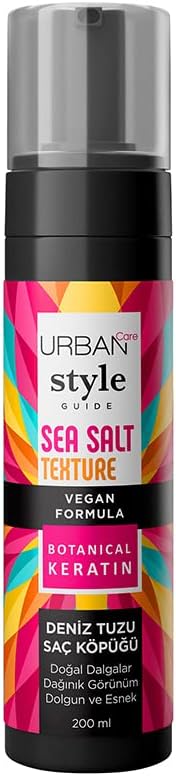 Care Style Guide Deniz Tuzu Doğal Dalga Sağlayan Şekillendirici Saç Köpüğü 200 ml- Vegan