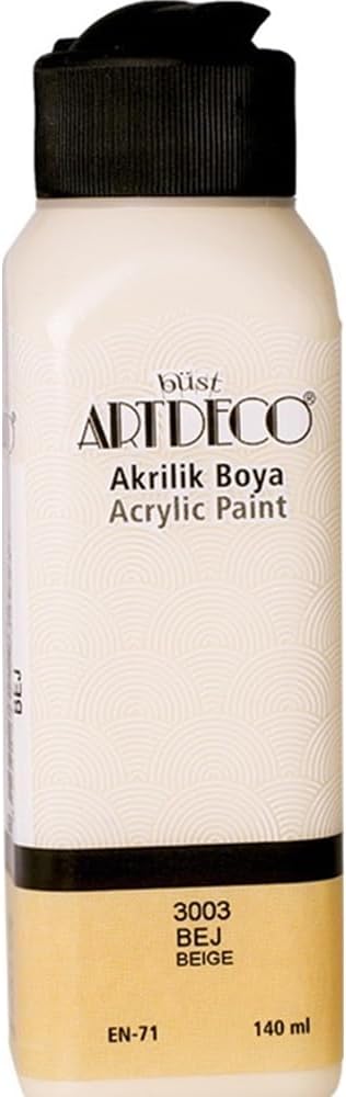 Akrilik Boya, 140ml, Bej 3003
