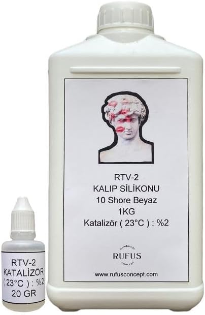 Concept RTV-2 10 Shore 1kg Kalıp Silikonu + 20gr Katalizör