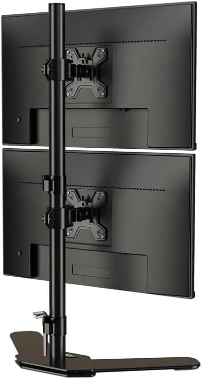 EF73 Steel Design 2-8 kg Çift Ekran Asansörlü 13"-27" Desktop Monitör Standı