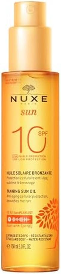 Güneş Bronzlaştırıcı Yüz Ve Vücut Yağı Spf 10 150 Ml