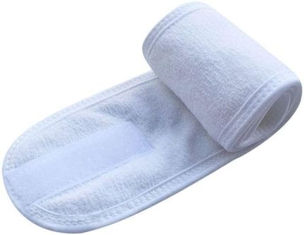 Havlu Saç Bandı Cırt Bantlı Makyaj Bandı Sporcu Saç Bandı