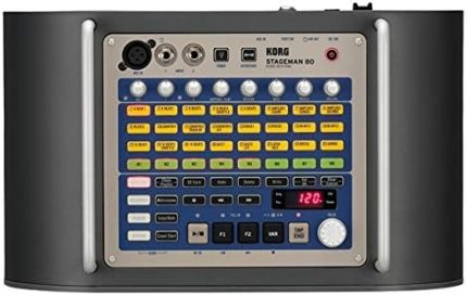Stageman 80 80 W Taşınabilir Stereo Hoparlör Siyah - Taşınabilir Hoparlör (80 W, 4 Ohm, Kablolu, Taşınabilir Stereo Hoparlör, Siyah, LED)