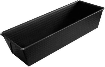 Home 35 Cm Baton Kek Kalıbı,Baton Ekmek Kalıbı,Teflon Kek Kalıbı,Tost Ekmeği Ve Baton Pasta İçin Metal Kap (35 CM)