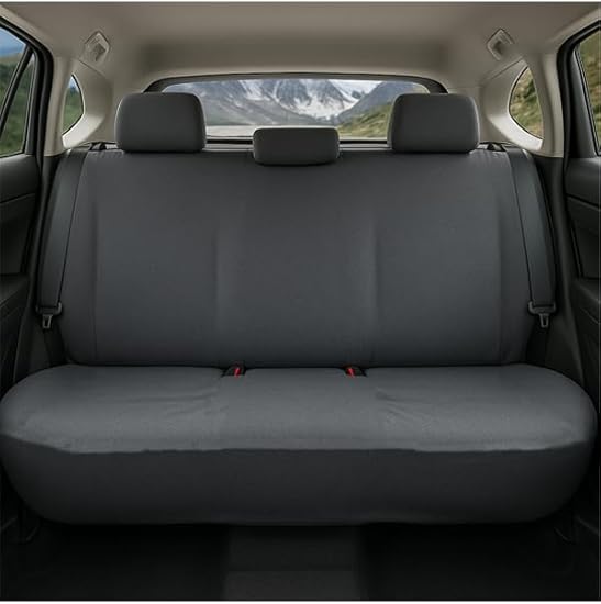 Mirsepet Oto Koltuk Kılıfı Penye Premium Tüm Araçlara İle Uyumlu 4 Parça Set (Siyah) - Görsel 3