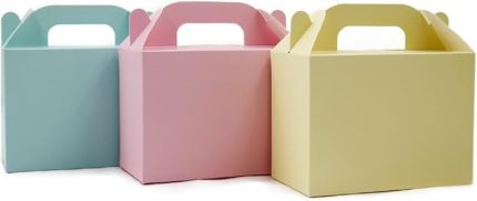 CM Karışık Renk El Geçme Hediye Kutusu (3'lü Set)