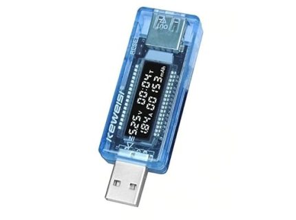 Usb Voltmetre Ampermetre Led Gösterge Volt Amper Gerilim Ölçer