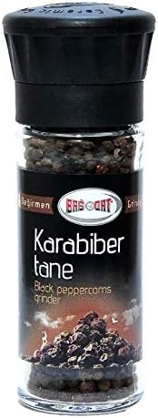 Tane Karabiber Değirmen Kapak Cam 50 g