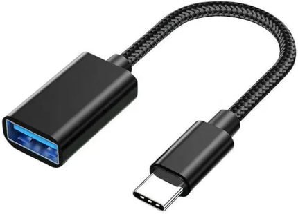 PX-515 Type-C To USB3.0 OTG Çevirici 15Cm (Erkek-Dişi) (İphone 15/16 ve Type C OTG Tüm Cihazlar ile uyumlu)